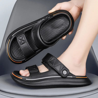 Sandalias casuales hombre suela antideslizante estilo plataforma - Bruno