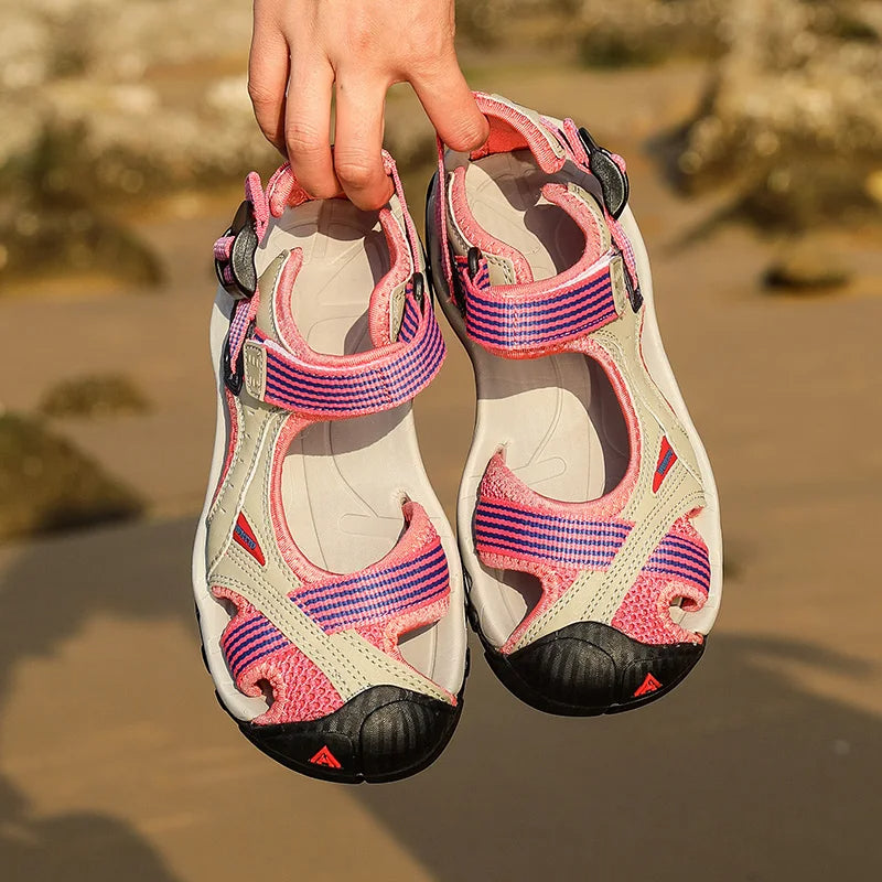 Sandalias deportivas unisex diseño transpirable color - Taren