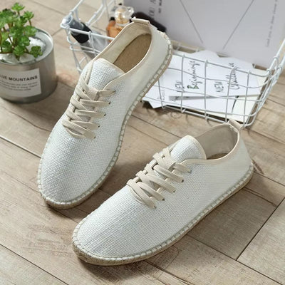Alpargatas hombre lino transpirable estilo casual - Mauro