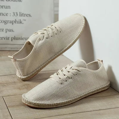 Alpargatas hombre lino transpirable estilo casual - Mauro