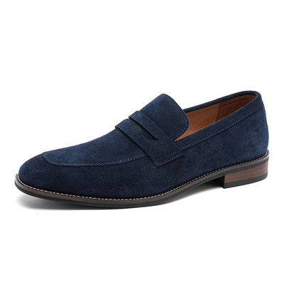 Mocasines hombre cuero gamuza estilo clásico - Lancaster