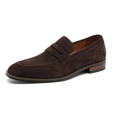 Mocasines hombre cuero gamuza estilo clásico - Lancaster