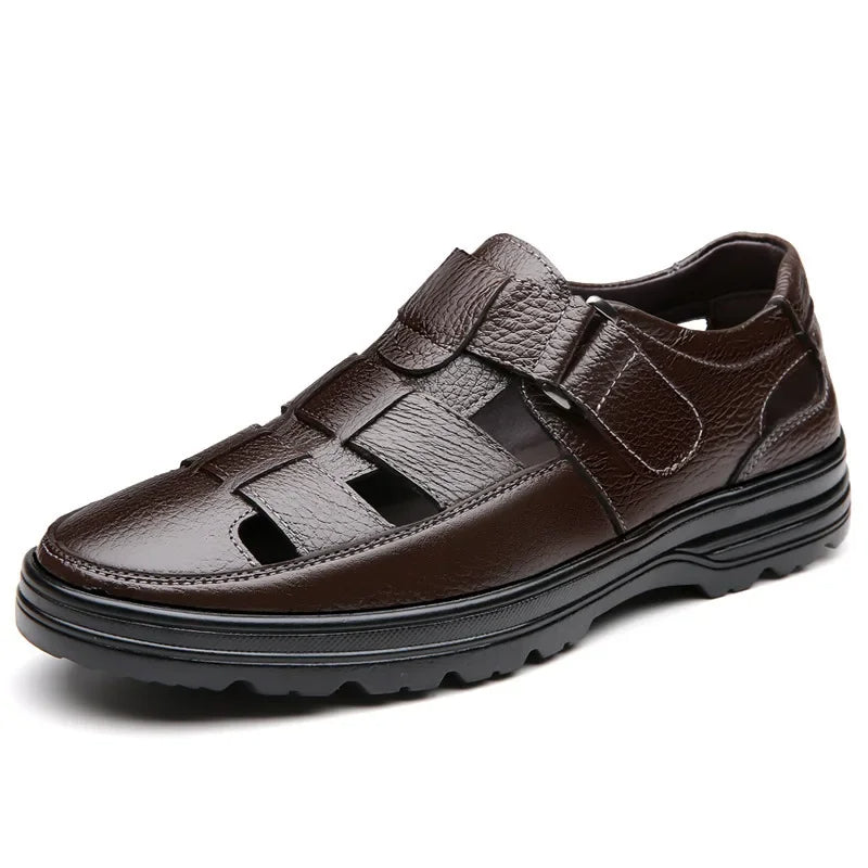 Zapatos calados hombre cuero transpirable clásico - Velmar