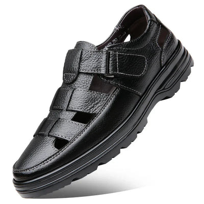 Zapatos calados hombre cuero transpirable clásico - Velmar