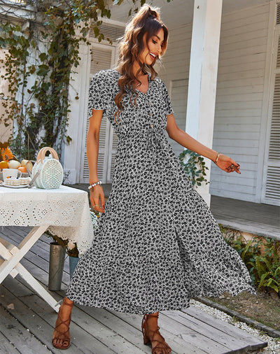 ROUS - Vestido Floral Vintage