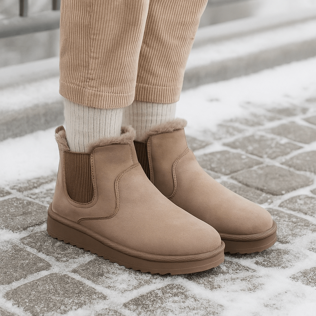 Botines Chelsea con interior afelpado - Maelis