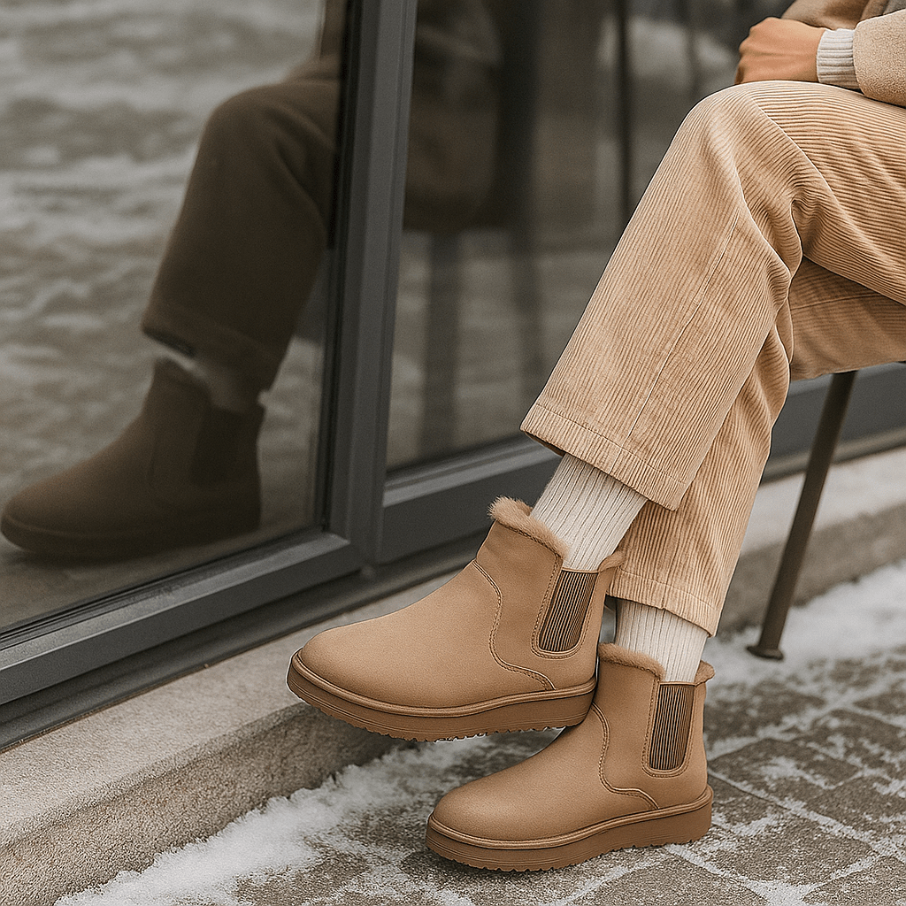 Botines Chelsea con interior afelpado - Maelis