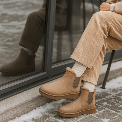 Botines Chelsea con interior afelpado - Maelis