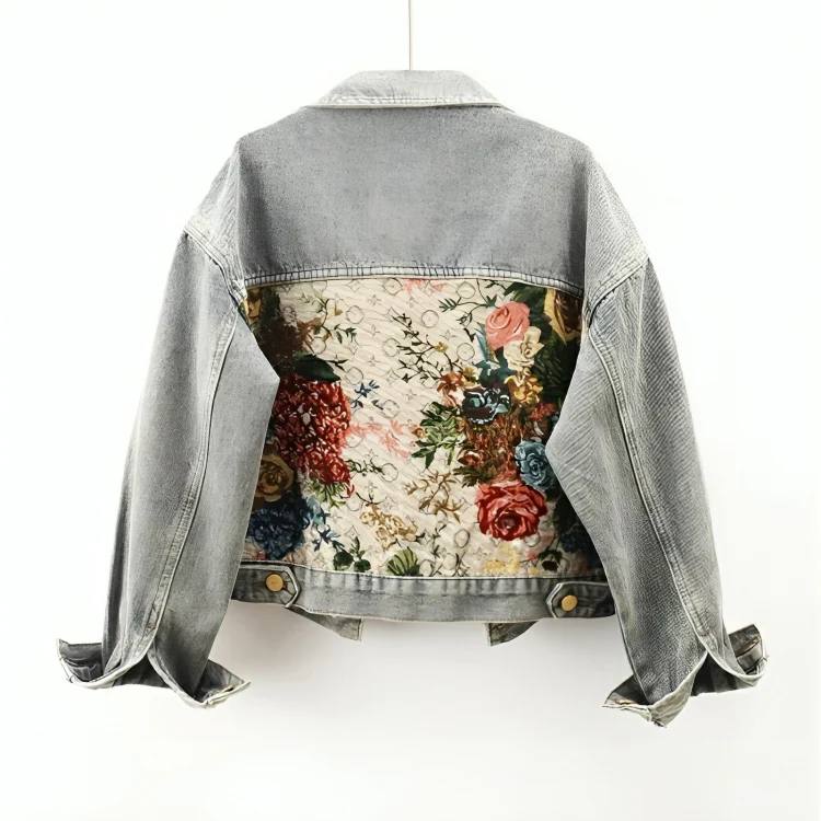 Totêm - Chaqueta de Mezclilla Floral