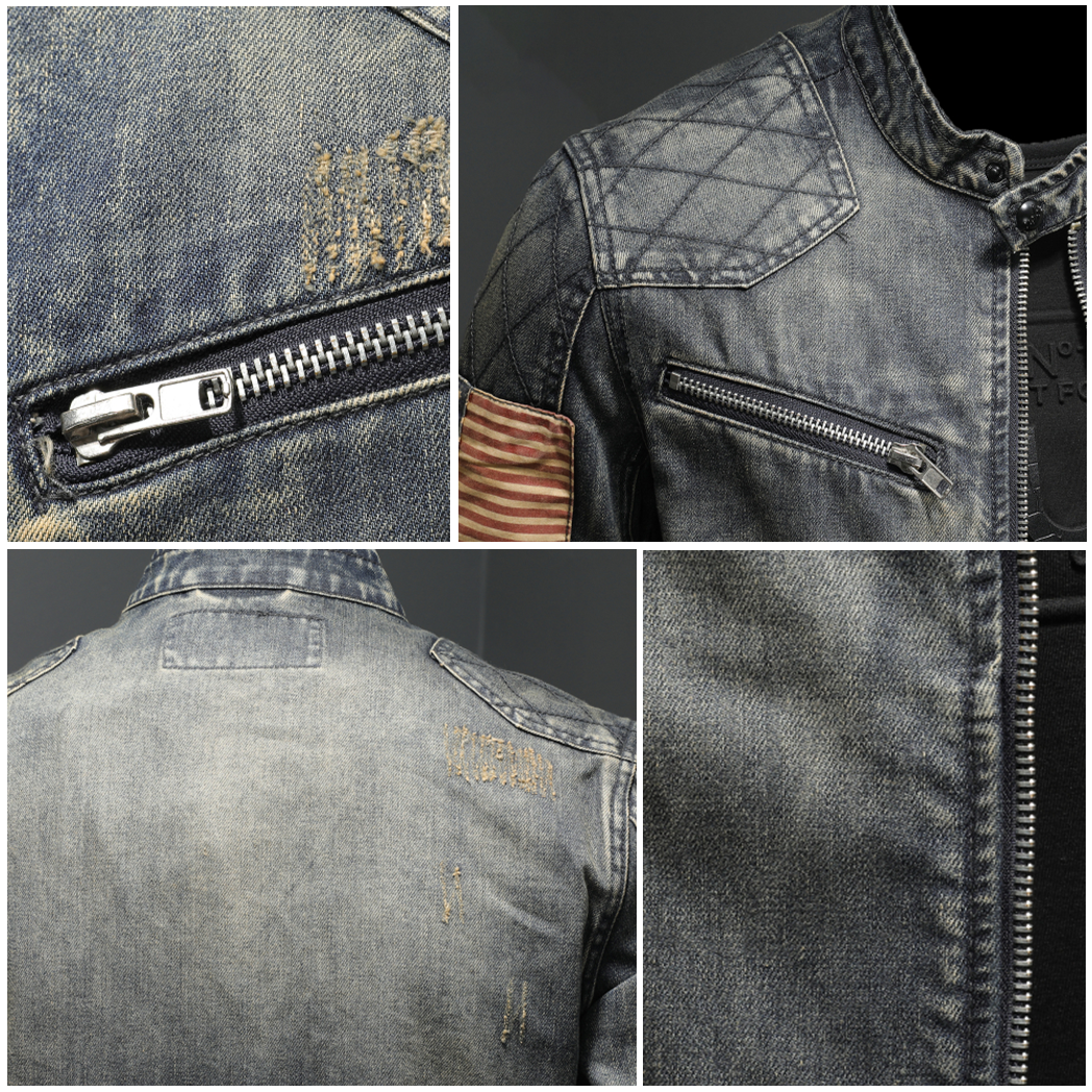 Rugged Rider - Chaqueta Denim Vintage