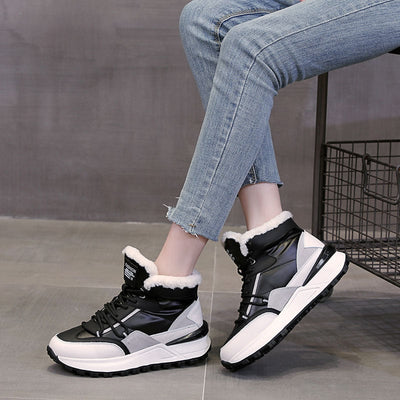 Zapatillas de invierno para mujer con forro clido y suela antideslizante - Yensi