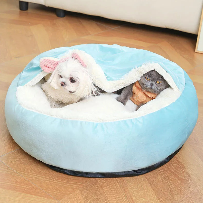 Cama ortopédica de invierno para mascotas