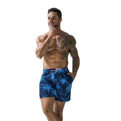 Bañador con estampado de moda para hombre short de playa