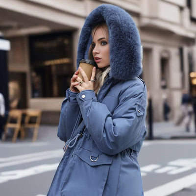 Parka acolchada premium para mujer - Elinor