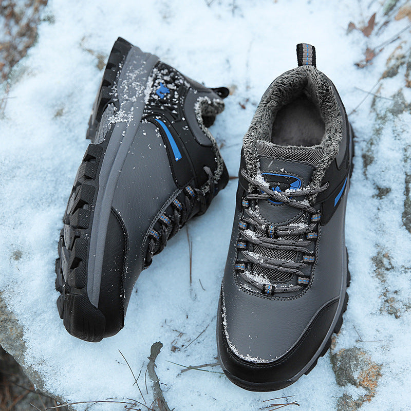 Botas de senderismo para hombre con suela de traccion y forro termico - Roland