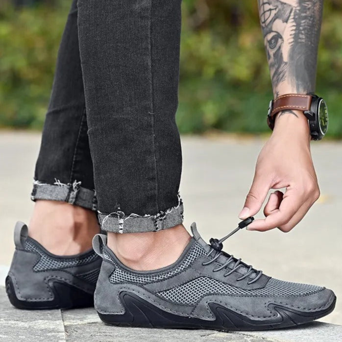Zapatillas deportivas para hombre de malla transpirable diseño casual - Elías