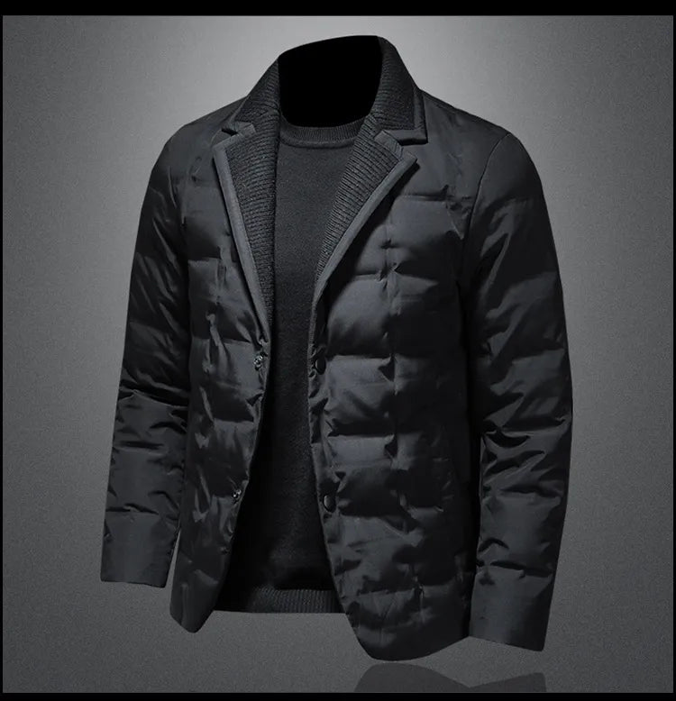 Terry - Chaqueta de invierno para hombre, cálida y gruesa