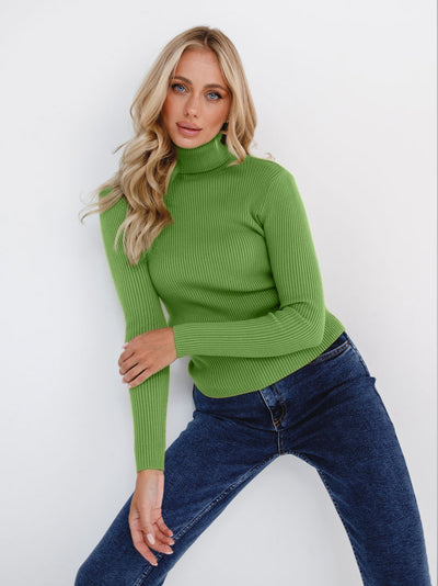 Jersey de canale para mujer de cuello alto - Itzel