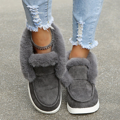Nissa - Cálidos zapatos de invierno de ante