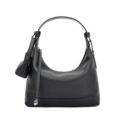 Bolso de hombro para mujer de piel auténtica diseño estructurado - Ivonne