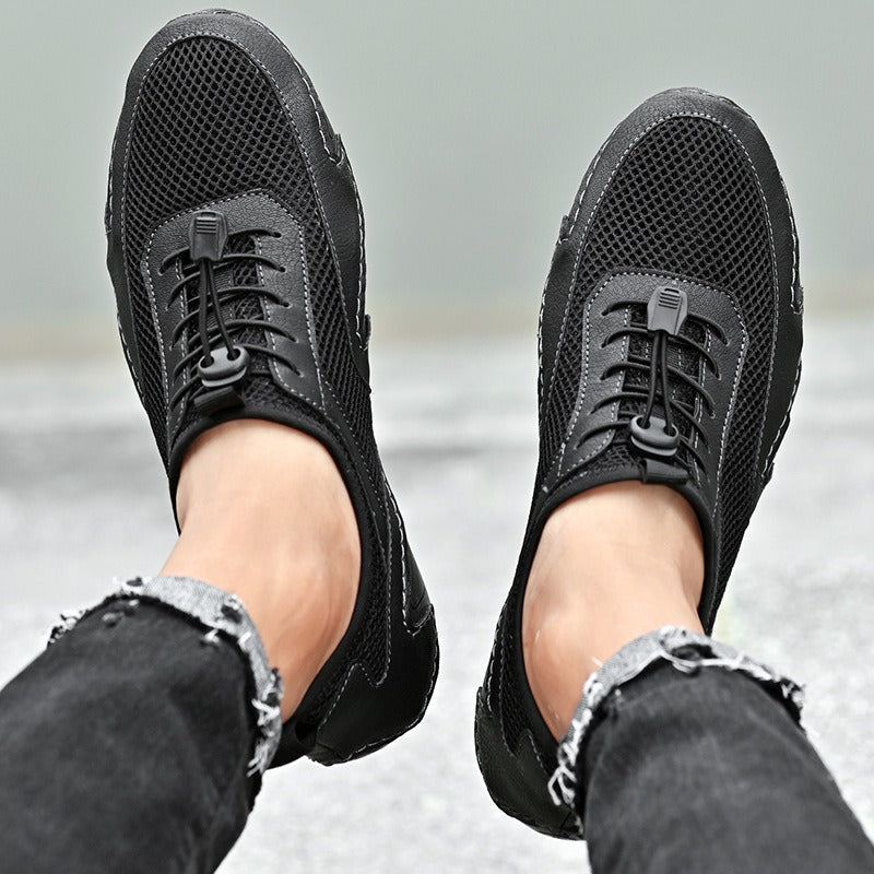 Zapatillas deportivas para hombre de malla transpirable diseño casual - Elías
