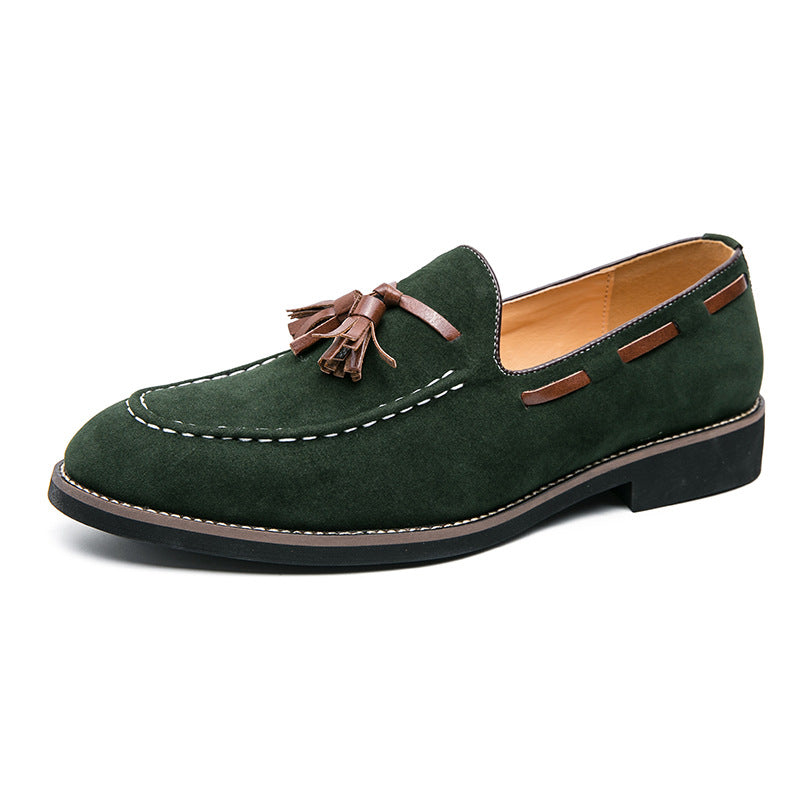 Mocasines para hombre efecto ante con borlas - Marven