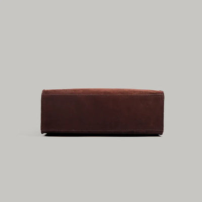 Bolso de hombro retro en gamuza para mujer - Emilia