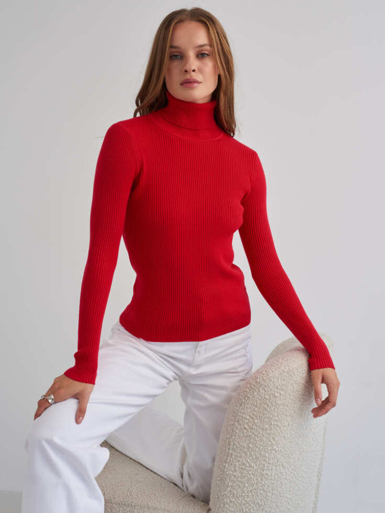 Jersey de canale para mujer de cuello alto - Itzel