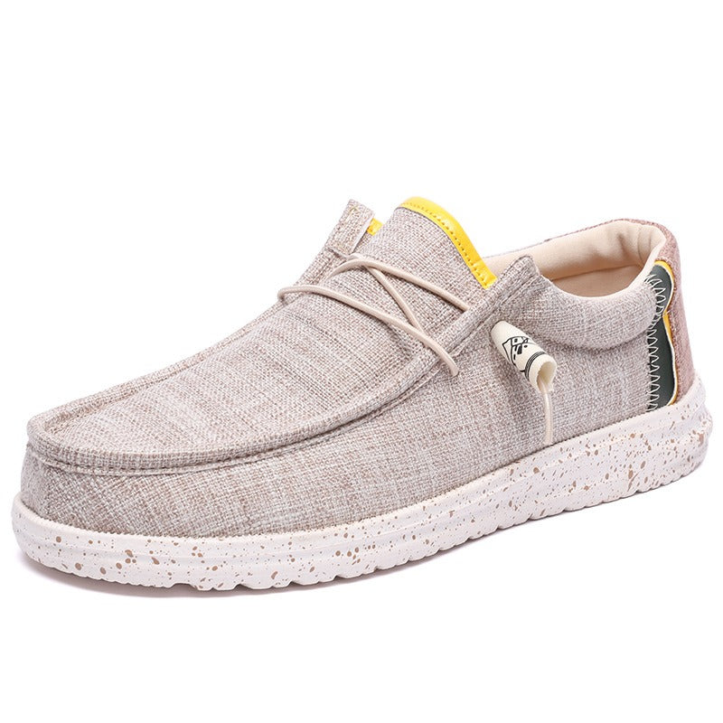 Mocasines casuales para hombre lona transpirable estilo slip on - Mateo