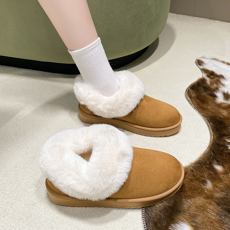 Zapatillas para mujer estilo acogedor con interior afelpado - Soreli