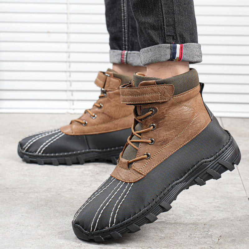 Ricarda - Botas de nieve cálidas con cordones