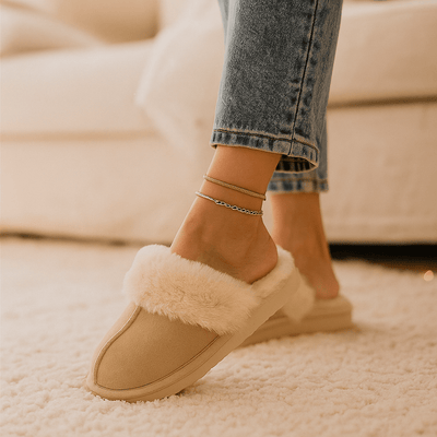 Zapatillas de casa para mujer de efecto afelpado - Savelle
