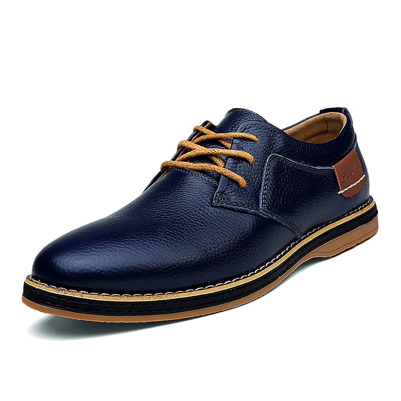 Zapatos Oxford de piel para hombre de alta calidad en varios colores