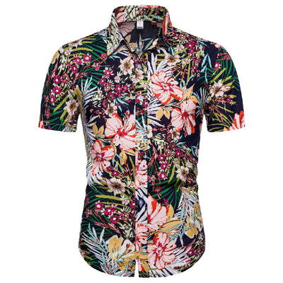 Camisa de manga corta para hombre con diseño Maritim