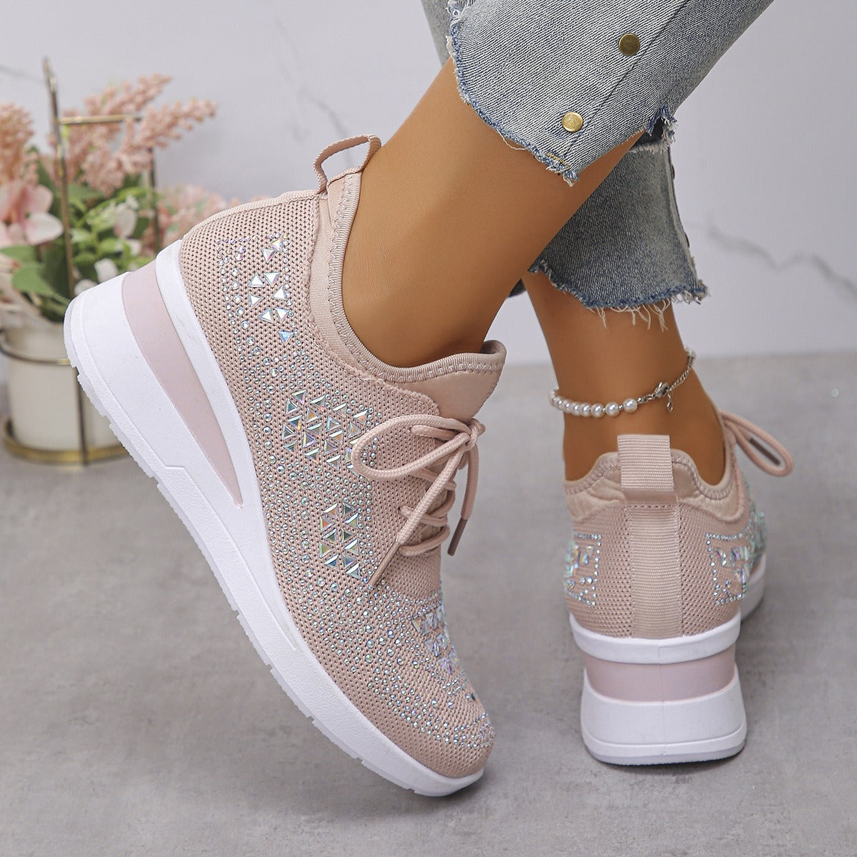 Zapatillas deportivas con plataforma - Naira