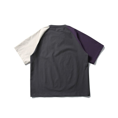 Camiseta hombre manga raglán tejido técnico secado rápido - Bruno