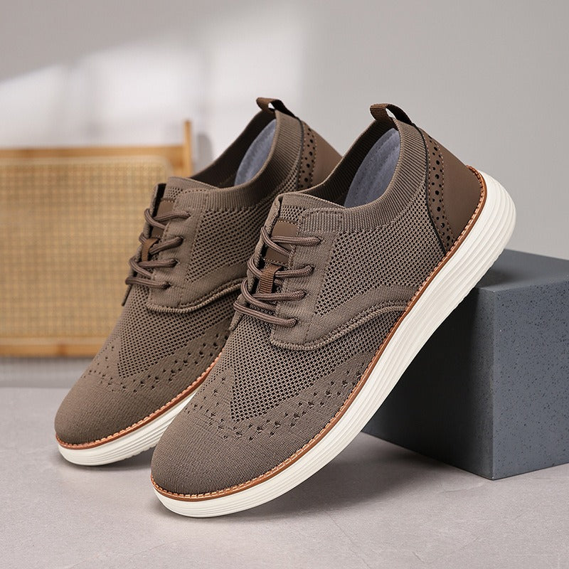 Zapatillas deportivas para hombre tejido transpirable estilo casual - Simón