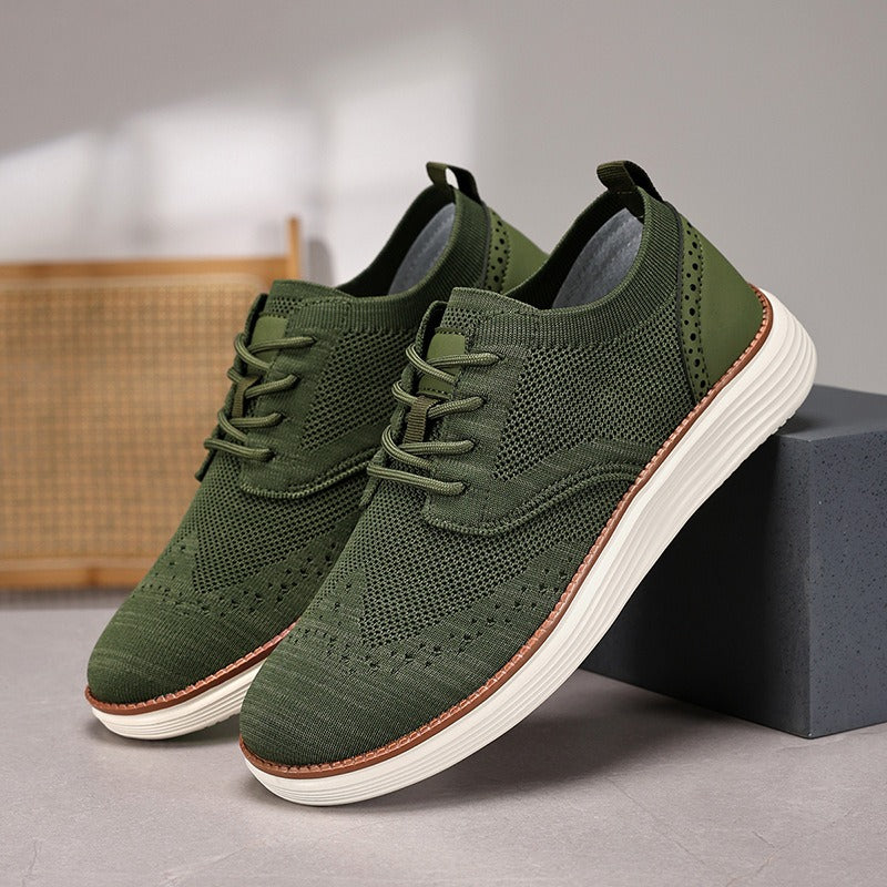 Zapatillas deportivas para hombre tejido transpirable estilo casual - Simón