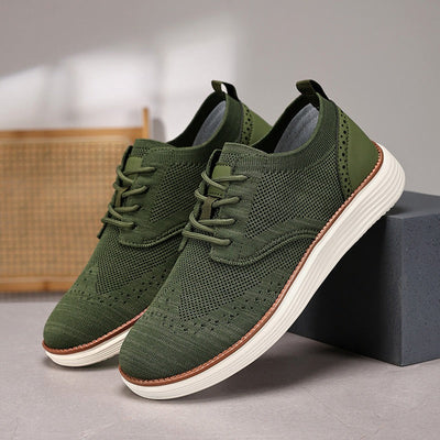 Zapatillas deportivas para hombre tejido transpirable estilo casual - Simón