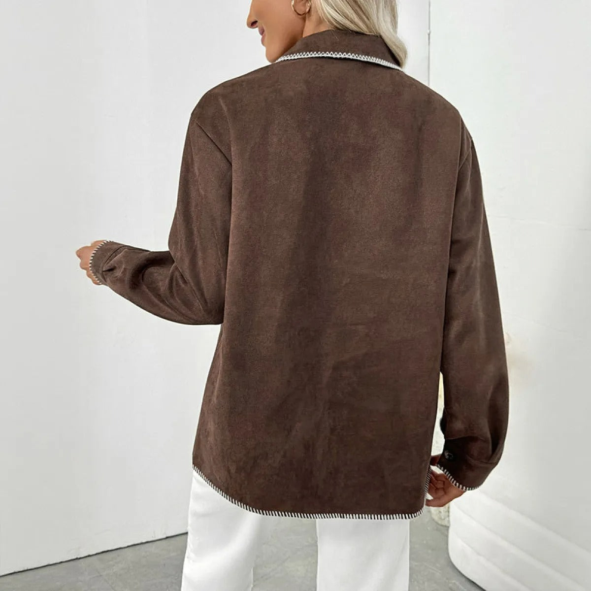 Chaqueta de ante para mujer - Liorae