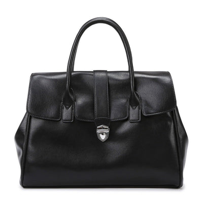 Bolso de mano mujer piel sintética gran capacidad estilo sofisticado - Élodie