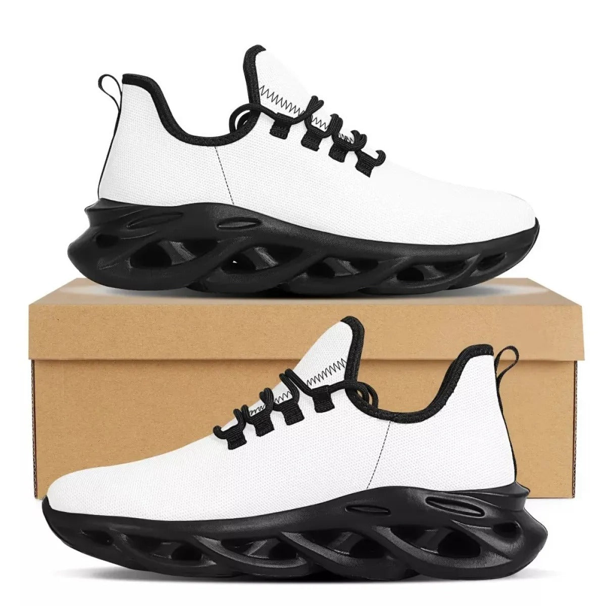 Zapatillas deportivas para hombre con suela hueca y diseño sin costuras - Bruno