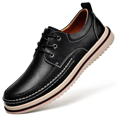 Zapatos casuales para hombre de piel sintética con suela antideslizante - Eduardo