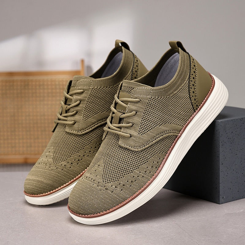 Zapatillas deportivas para hombre tejido transpirable estilo casual - Simón