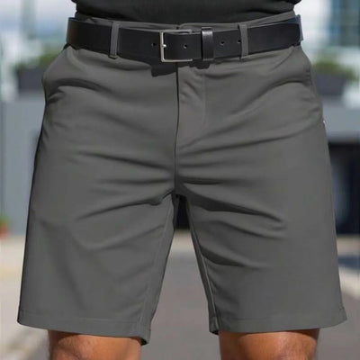Pantalones cortos para hombre deportivos ajuste entallado tejido elástico - Ignacio