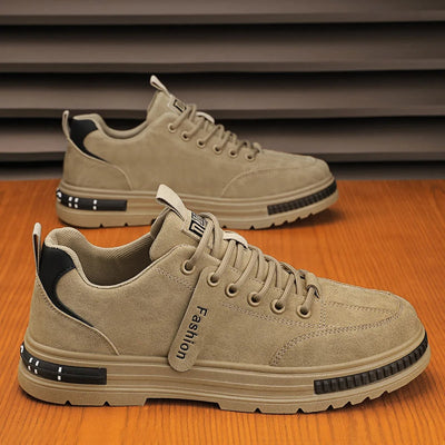 Zapatilla deportiva para hombre ante sintético de suela gruesa - Francisco