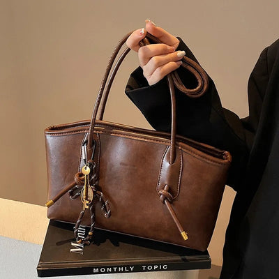 Bolso de hombro para mujer de piel sintética estilo estructurado - Mireia