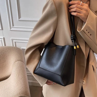 Bolso de hombro para mujer de piel sintética diseño minimalista - Rita
