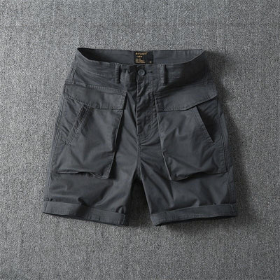 Pantalones cortos para hombre algodón bolsillos cargo estilo casual - Erik