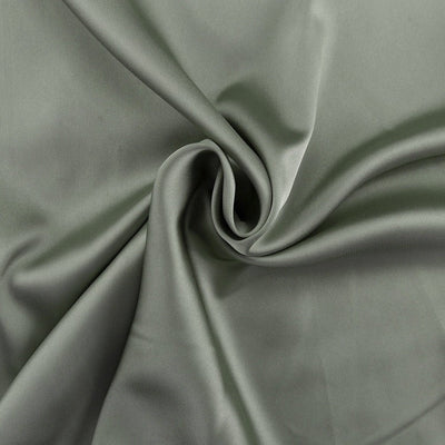 Vestido mujer satinado manga acampanada escote cruzado - Margaux